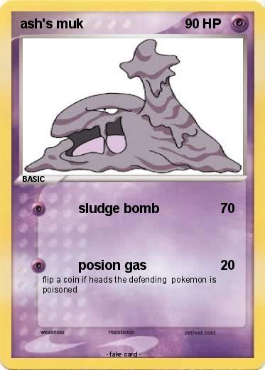 Pokemon ash's muk