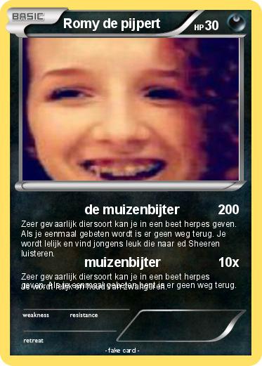 Pokemon Romy de pijpert