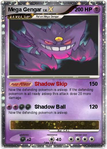 Pokemon Mega Gengar