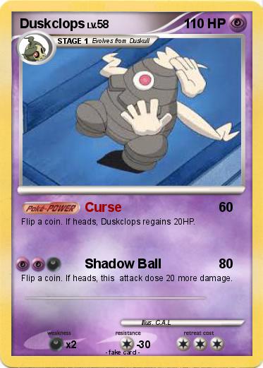 Pokemon Duskclops