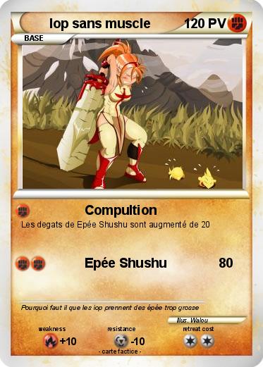 Pokemon Iop sans muscle