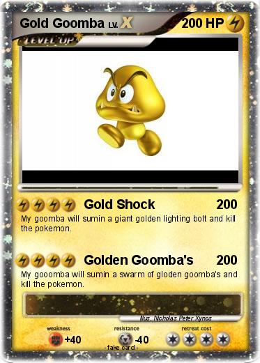 Pokemon Gold Goomba