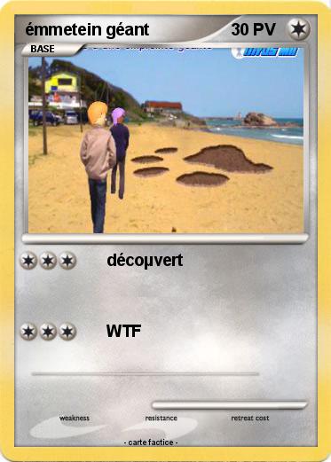 Pokemon émmetein géant