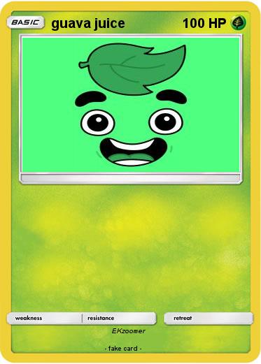 Pokemon guava juice