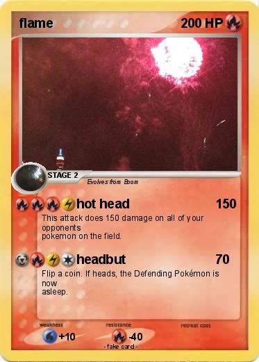 Pokemon flame