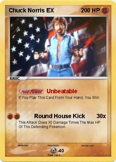 Pokemon Chuck Norris EX