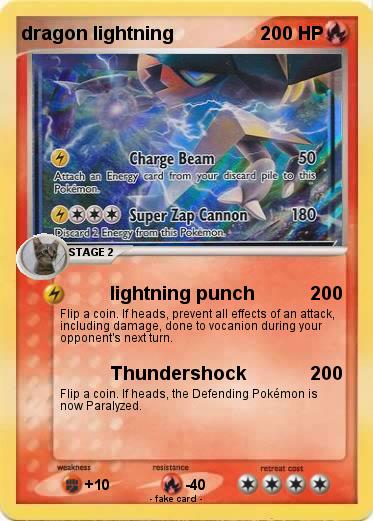 Pokemon dragon lightning