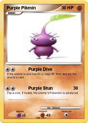 Pokemon Purple Pikmin