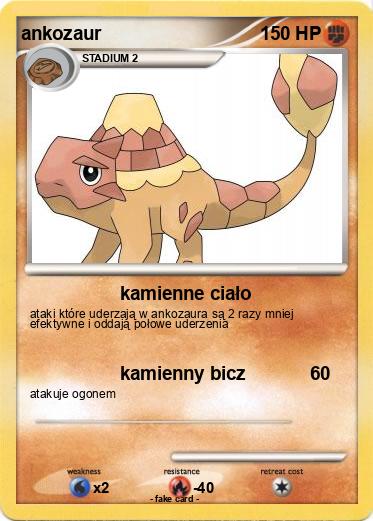 Pokemon ankozaur