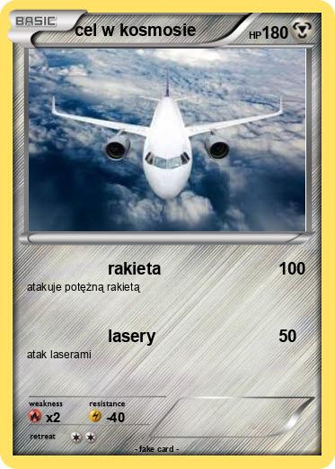 Pokemon cel w kosmosie