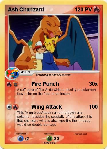 Pokemon Ash Charizard