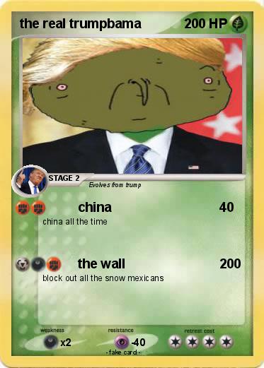 Pokemon the real trumpbama