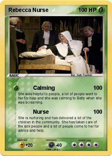 Pokemon Rebecca Nurse