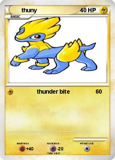 Pokemon thuny