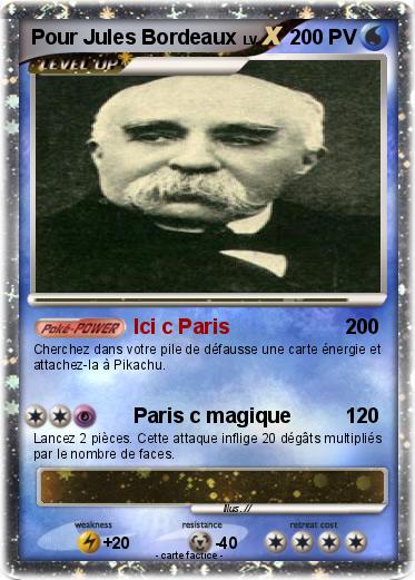 Pokemon Pour Jules Bordeaux