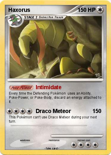 Pokemon Haxorus