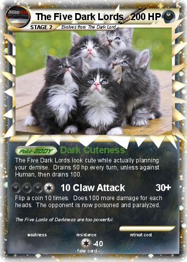 Pokemon The Five Dark Lords