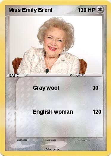 Pokemon Miss Emily Brent