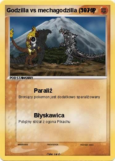 Pokemon Godzilla vs mechagodzilla (1975)