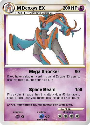Pokemon M Deoxys EX