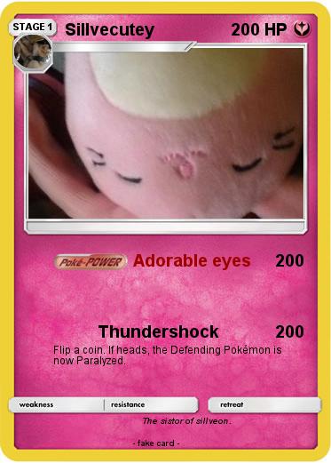 Pokemon Sillvecutey