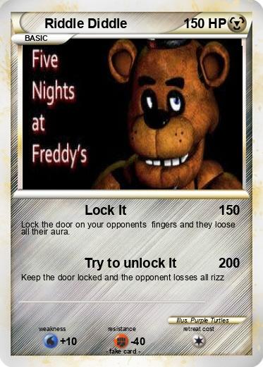 Pokemon Riddle Diddle