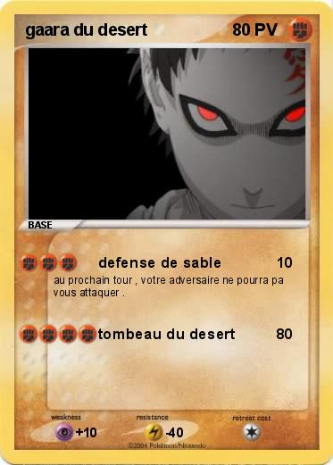 Pokemon gaara du desert
