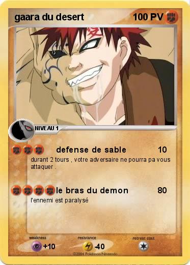 Pokemon gaara du desert