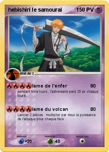 Pokemon hebishiri le samourai 