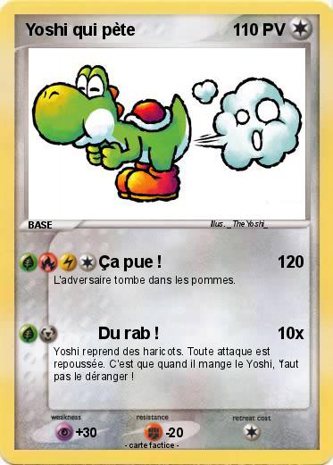 Pokemon Yoshi qui pète