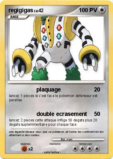 Pokemon regigigas