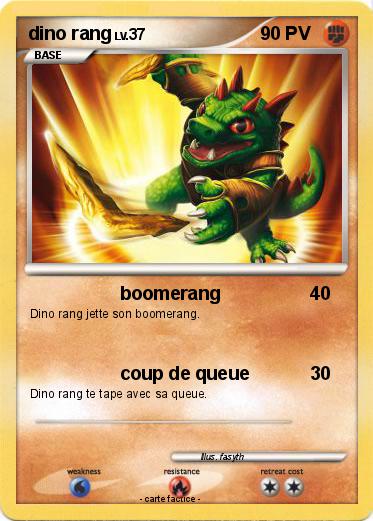 Pokemon dino rang