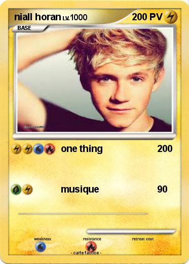 Pokemon niall horan