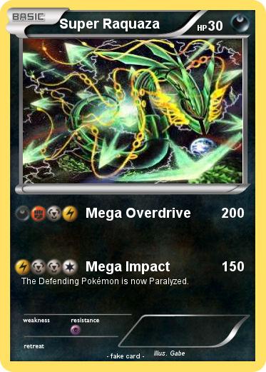 Pokemon Super Raquaza