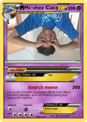 Pokemon Mc chez Cake
