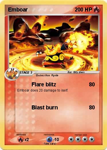 Pokemon Emboar