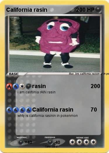 Pokemon California rasin