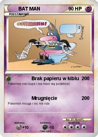 Pokemon BAT MAN