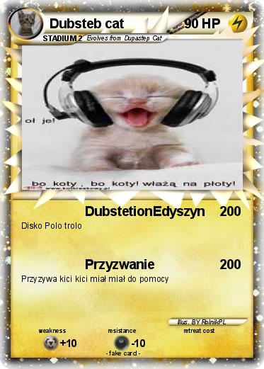 Pokemon Dubsteb cat