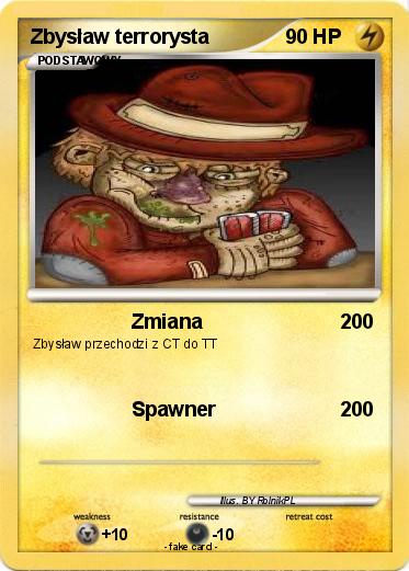Pokemon Zbysław terrorysta