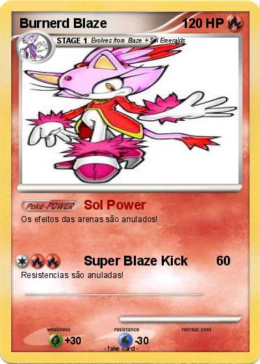 Pokemon Burnerd Blaze