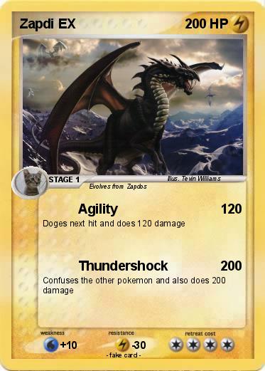 Pokemon Zapdi EX