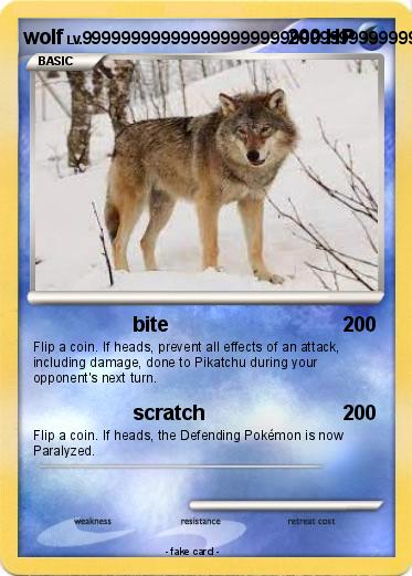 Pokemon wolf