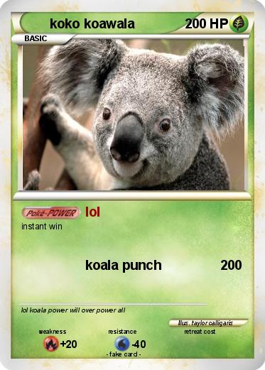 Pokemon koko koawala