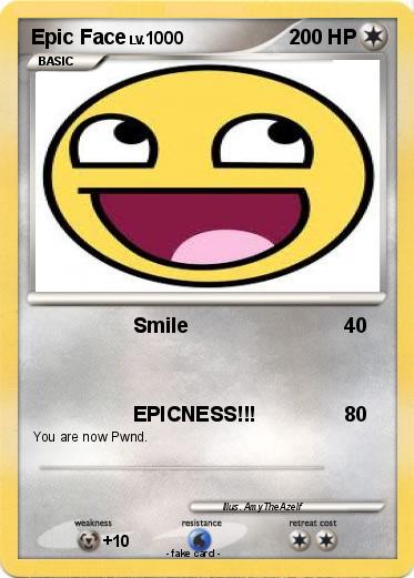 Pokemon Epic Face