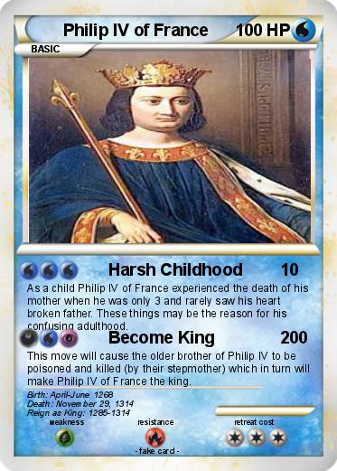 Pokemon Philip IV of France