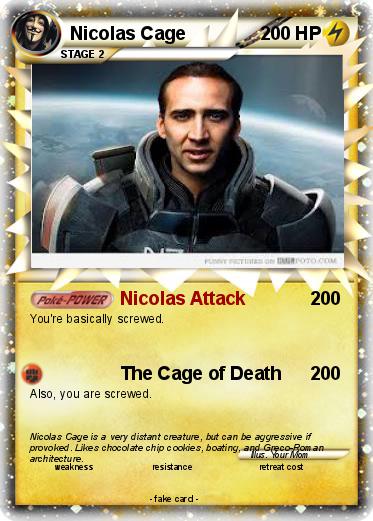 Pokemon Nicolas Cage