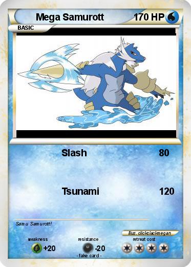 Pokemon Mega Samurott