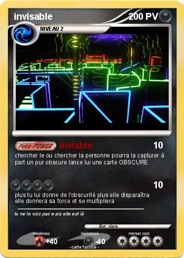 Pokemon invisable