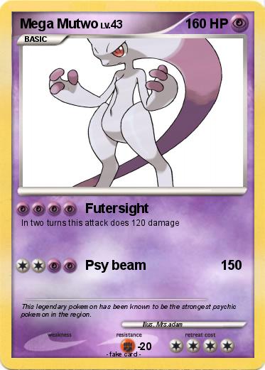 Pokemon Mega Mutwo